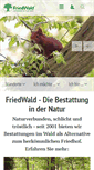 Mobile Screenshot of friedwald.de